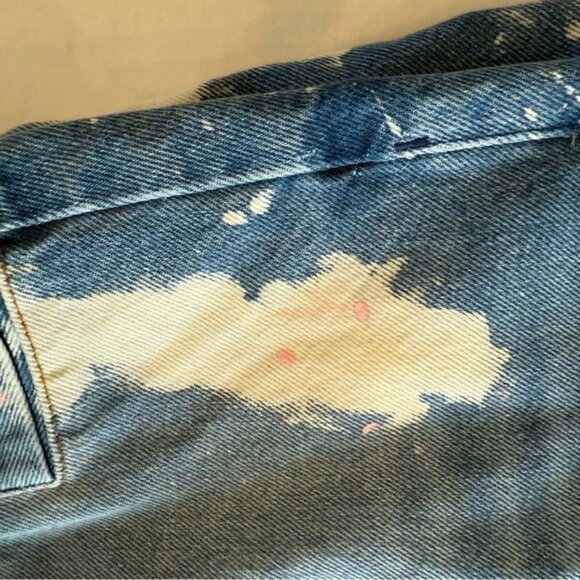 SER.O.YA Veronica Jogger Jeans in Olympic Bleach Drop Crotch Cargo Size 26 NWT - Picture 6 of 15